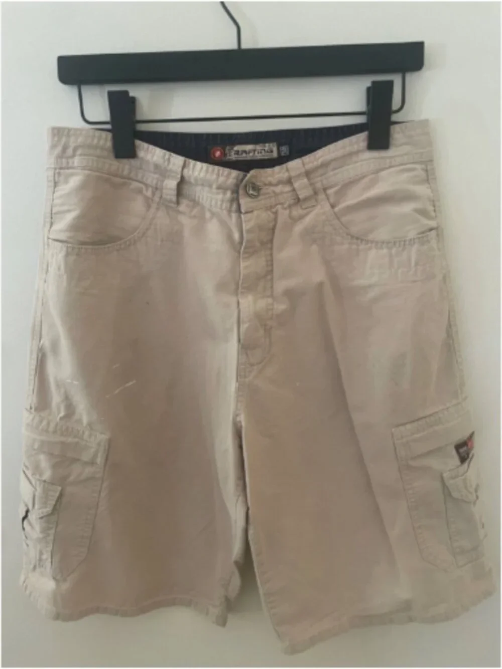 SRE Superior Rafting Experience Khaki Cargo Shorts Men's 30 Utility 8-Pocket